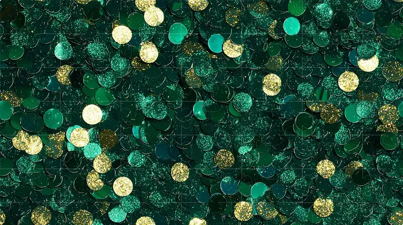Glittering Sequin Texture Patterns