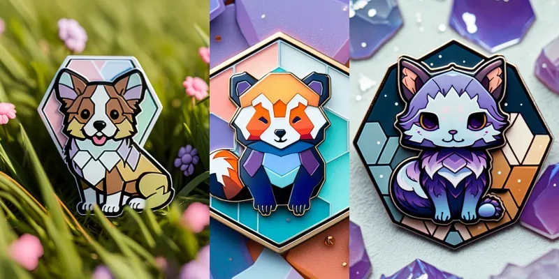 Enamel Pins generated by undefined