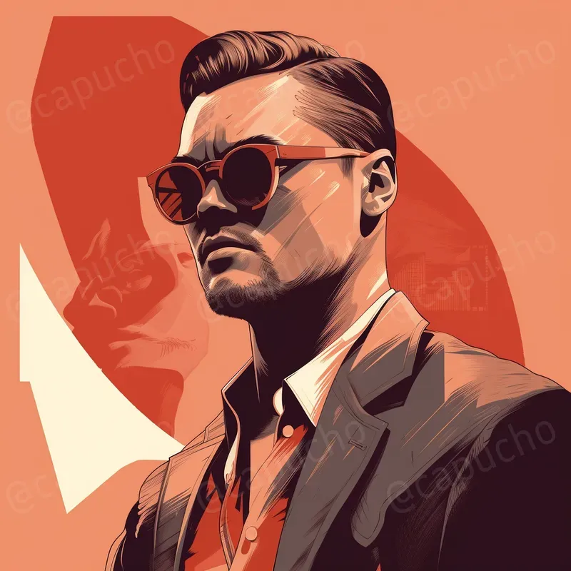 Celebrity Illustration Pop Art Style