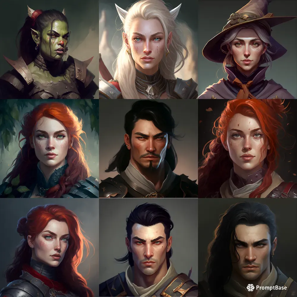 Fantasy Character Portraits