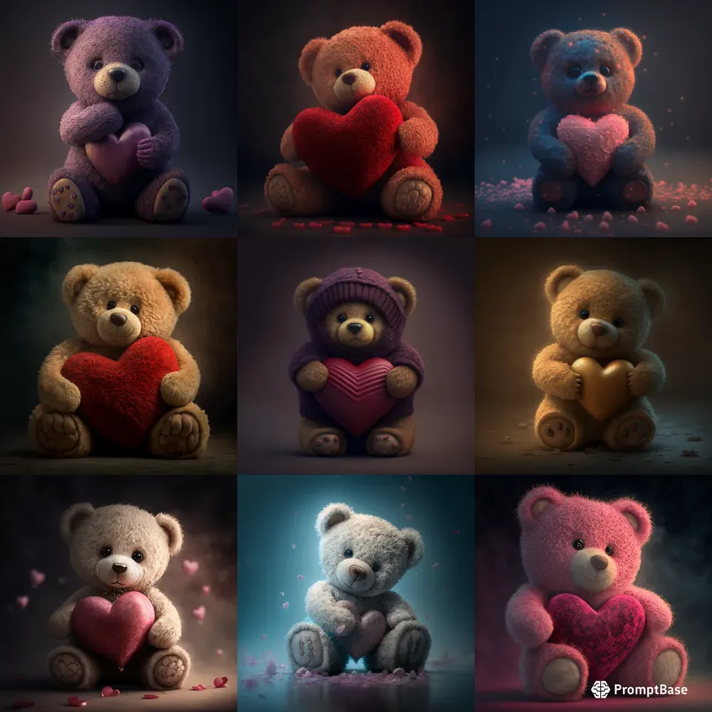 Valentine Day Teddy Bears