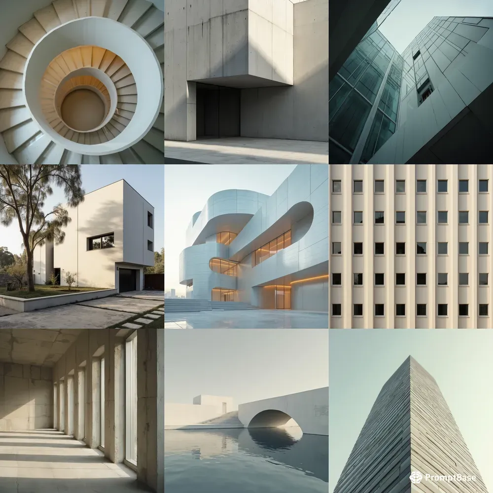Minimalist Architectural Photographs
