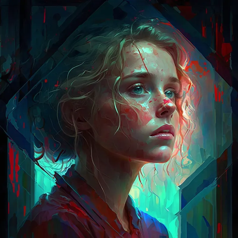 Portraits With A Stained Glass Effect