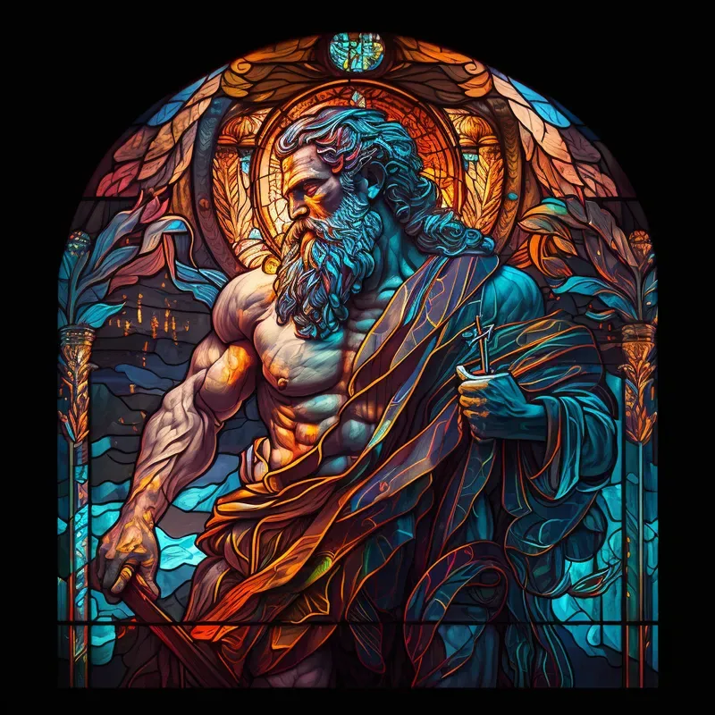 Gods Stained Glass Artworks