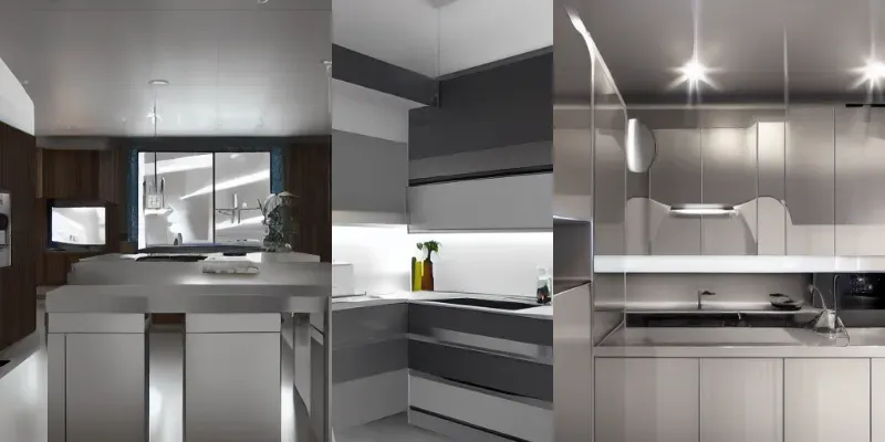 Futuristic Modern Kitchens generated by undefined