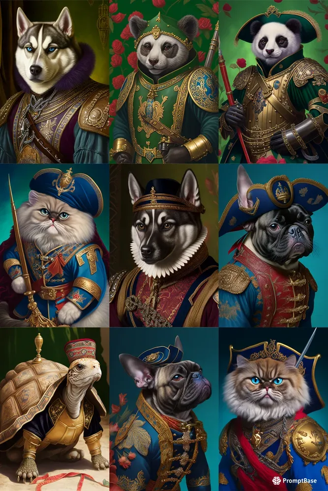 Animal Military Uniforms