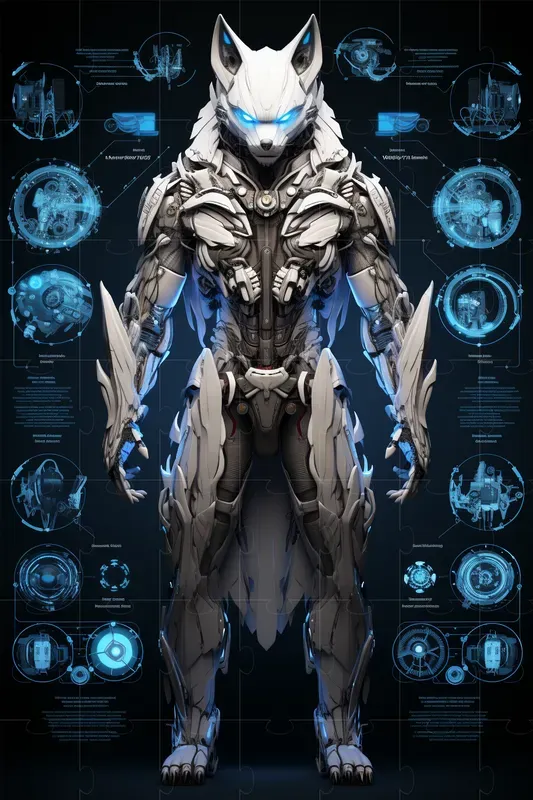 3D Cyborg Animals