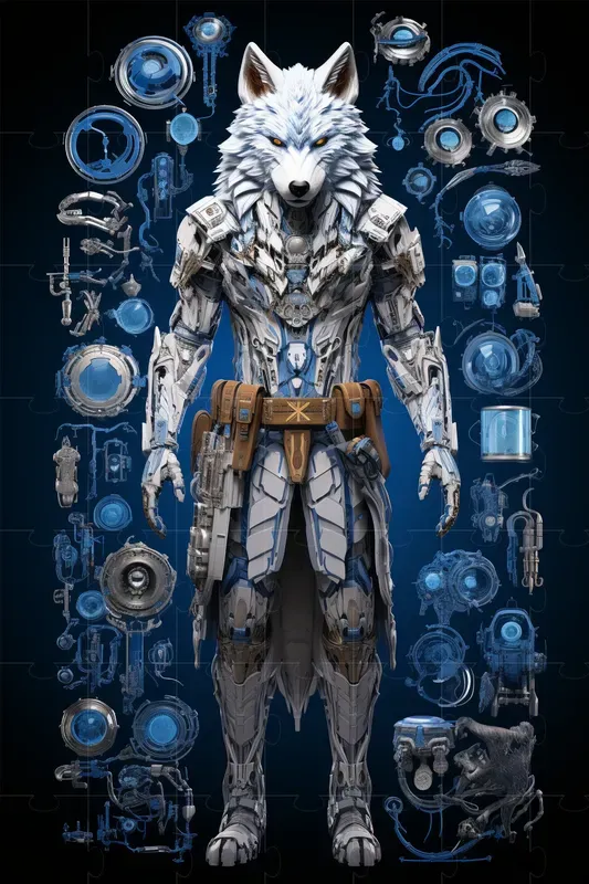 3D Cyborg Animals