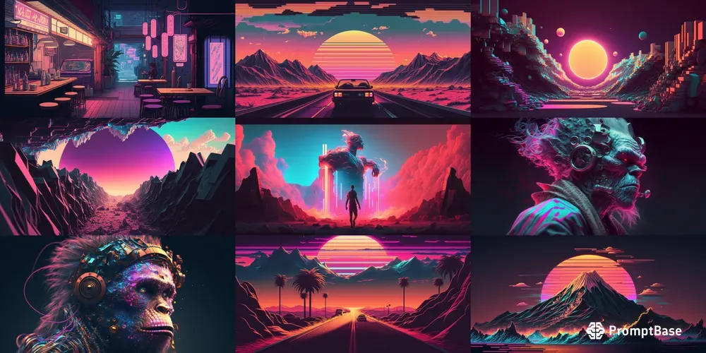 Vaporwave 3Ds