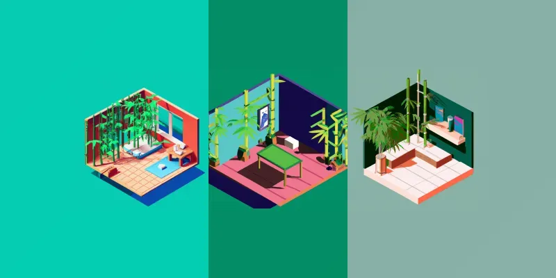 Tiny House Tropical Paradise generated by undefined