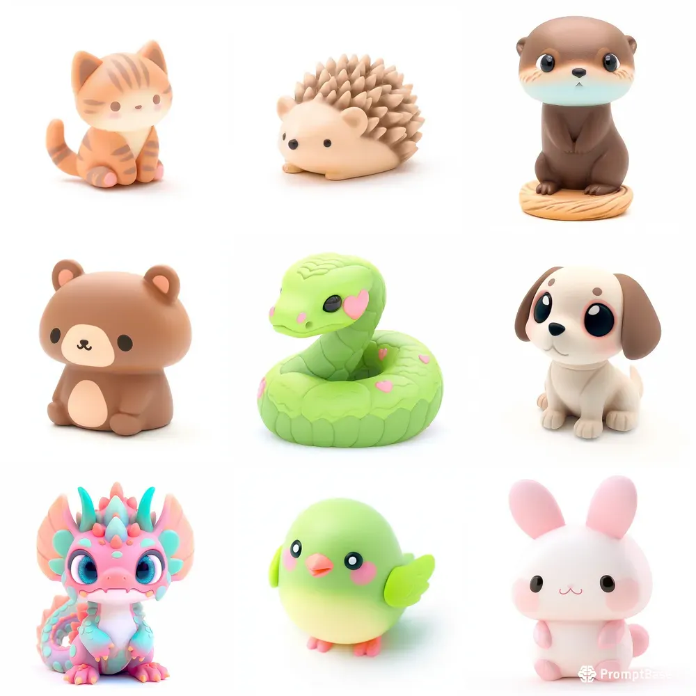 Kawaii And Cute Figurines