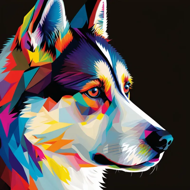 Cubist Art Illustrations