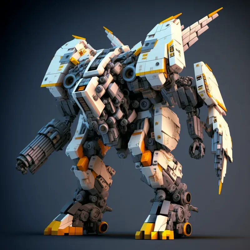 Lego Mecha Construction Blocks