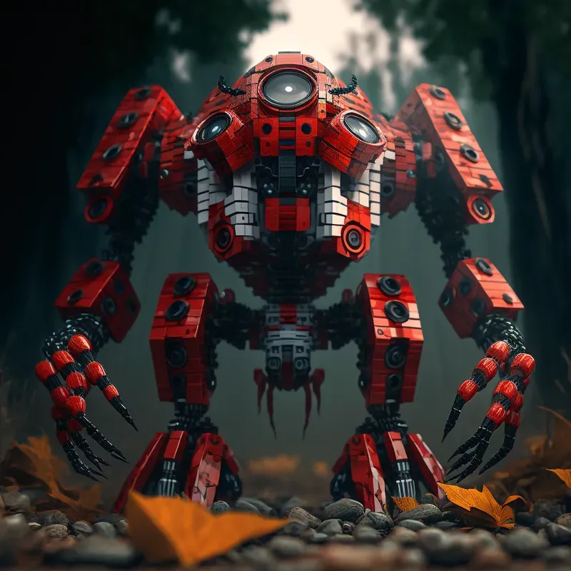 Lego Mecha Construction Blocks