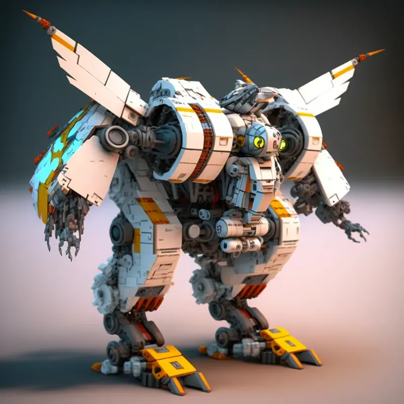 Lego Mecha Construction Blocks