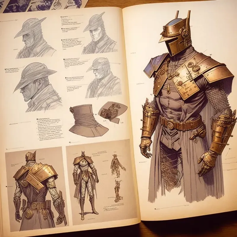 Costume Design Sketches