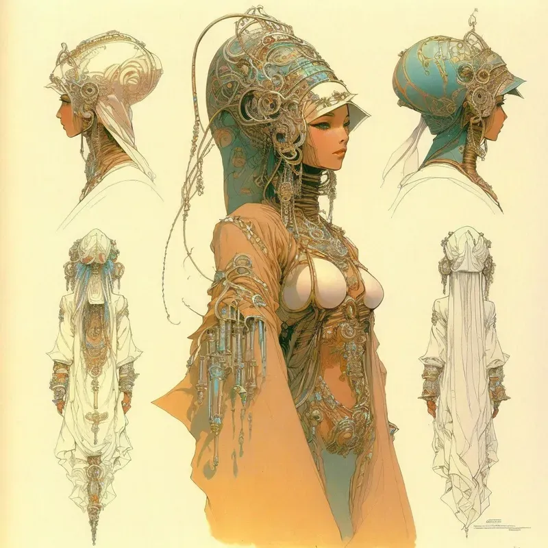 Costume Design Sketches