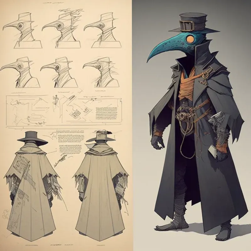Costume Design Sketches