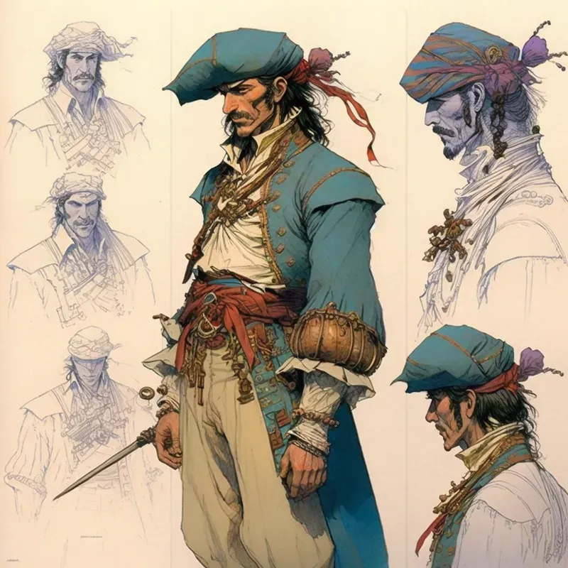 Costume Design Sketches
