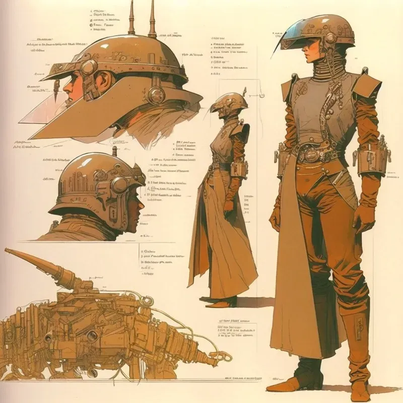 Costume Design Sketches