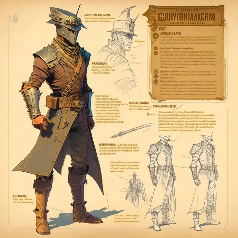 Costume Design Sketches