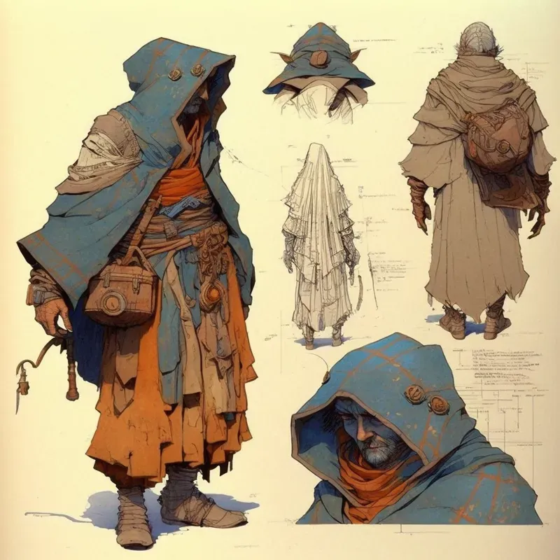 Costume Design Sketches