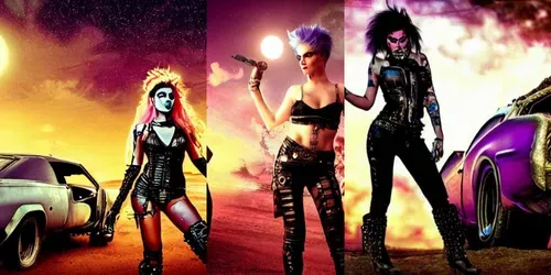 Punk Queen generated by promptbase