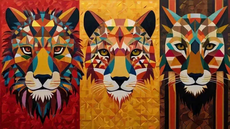 Vivid Animal Mosaics