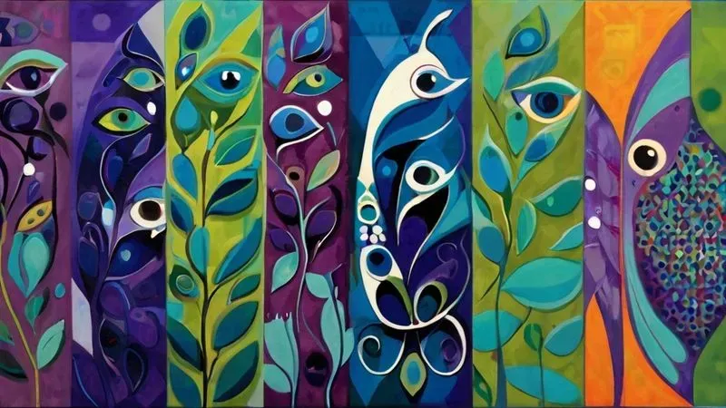 Vivid Animal Mosaics