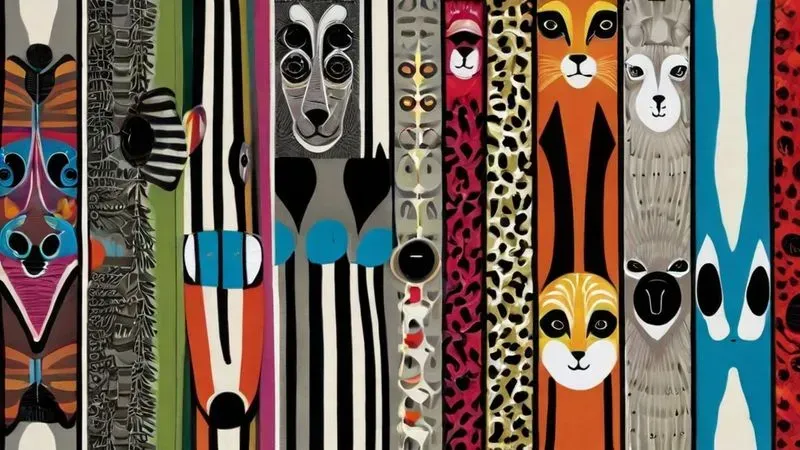 Vivid Animal Mosaics