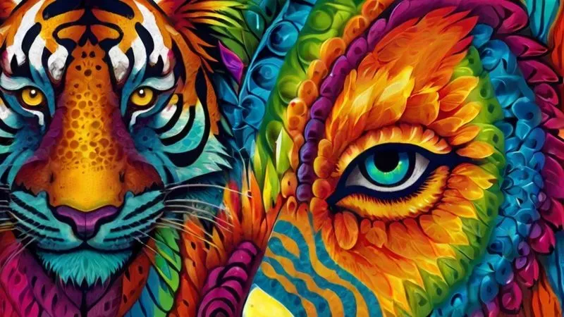 Vivid Animal Mosaics