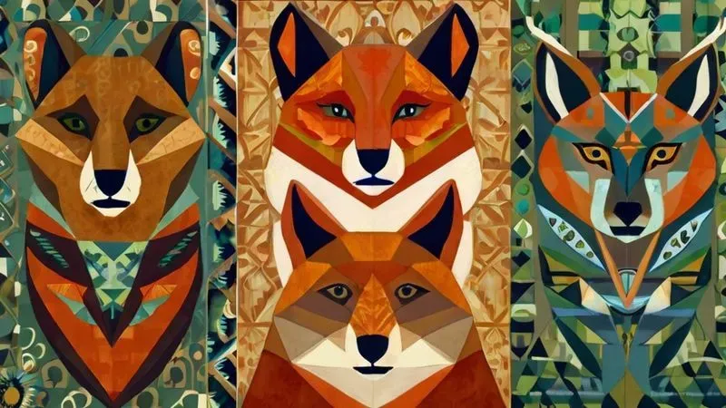 Vivid Animal Mosaics
