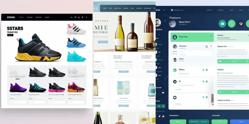 Web Designs For Midjourney generated by undefined