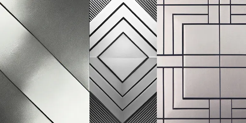 Metallic Patterns generated by undefined