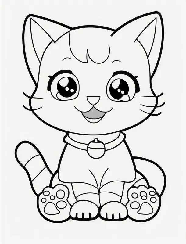 Clean Animal Art For Coloring Books