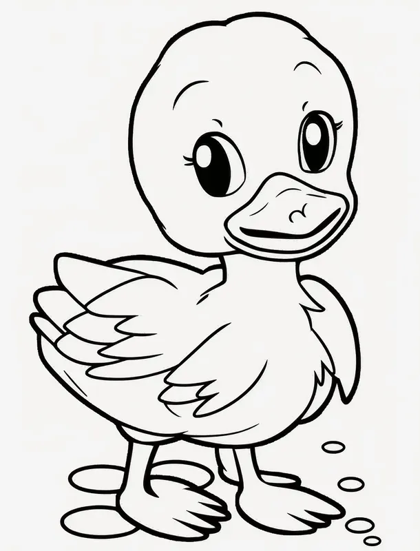 Clean Animal Art For Coloring Books