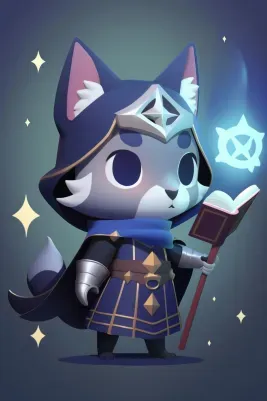 3D RPG Animal Character Clean Smooths