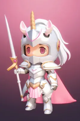 3D RPG Animal Character Clean Smooths