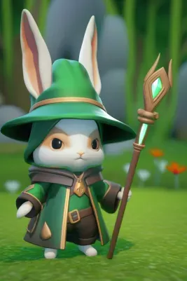 3D RPG Animal Character Clean Smooths
