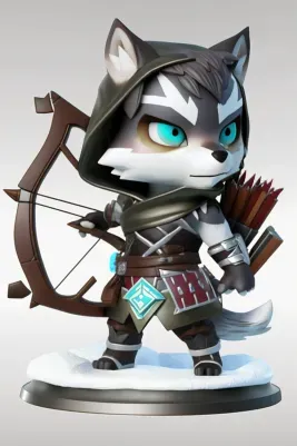 3D RPG Animal Character Clean Smooths
