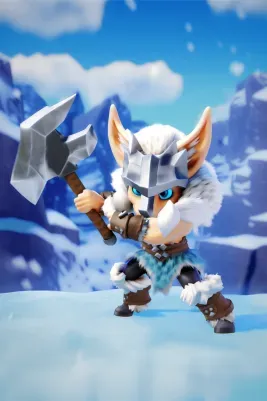 3D RPG Animal Character Clean Smooths