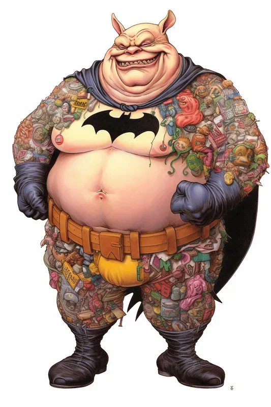 Crazy Comic Childrens Book Characters