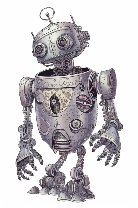 Crazy Comic Childrens Book Characters