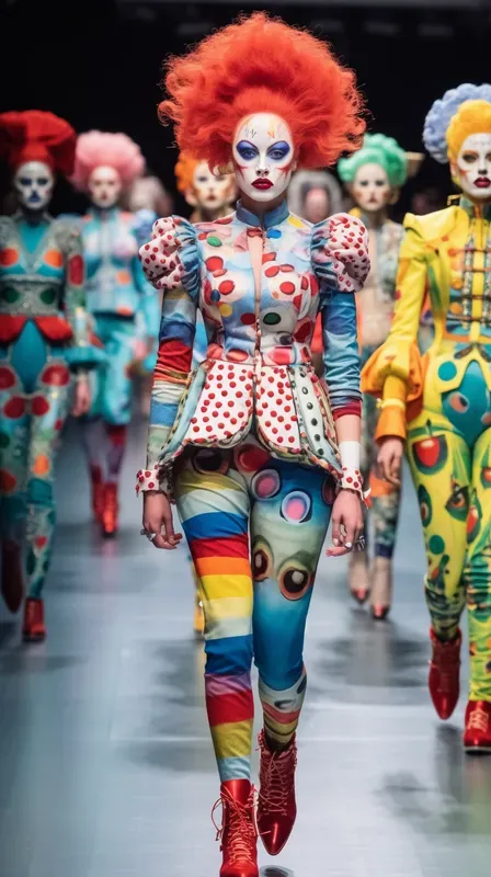Extreme Fashion Catwalk Models