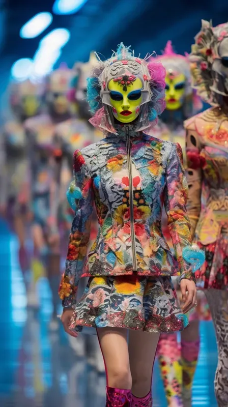 Extreme Fashion Catwalk Models