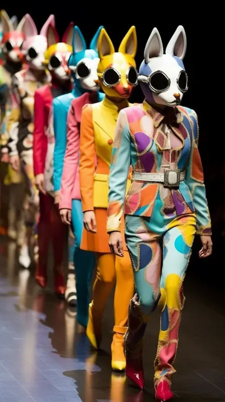 Extreme Fashion Catwalk Models