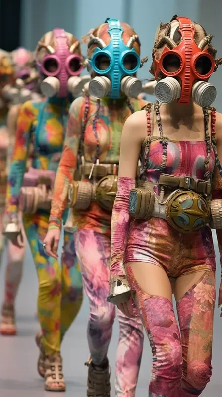 Extreme Fashion Catwalk Models