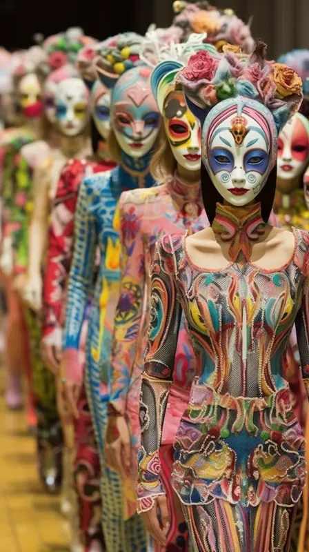 Extreme Fashion Catwalk Models