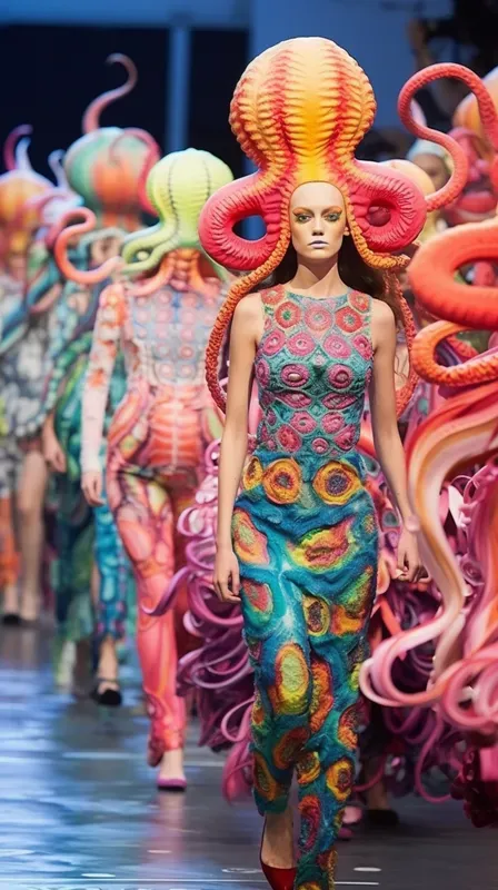 Extreme Fashion Catwalk Models