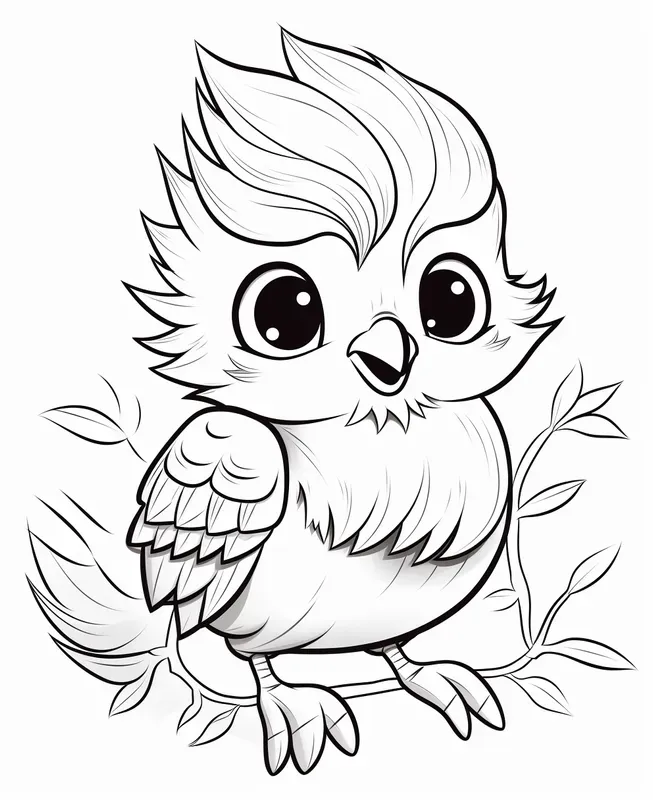 Drawings For Colouring Book Chibi Style